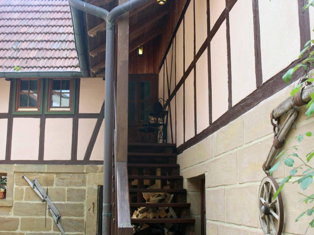 Ferienwohnung Koppelblick Pfarrweisach المظهر الخارجي الصورة