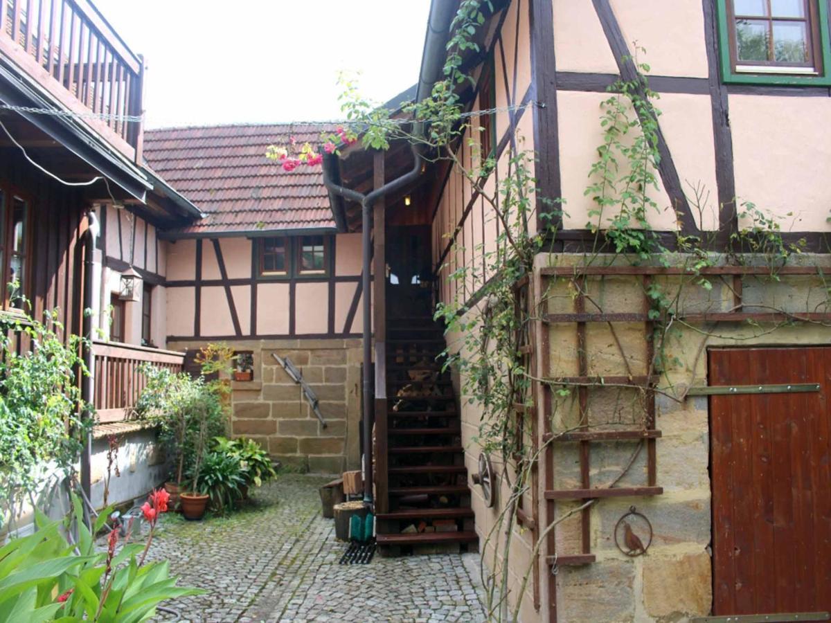 Ferienwohnung Koppelblick Pfarrweisach المظهر الخارجي الصورة